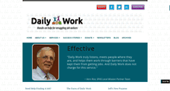 Desktop Screenshot of daily-work.org